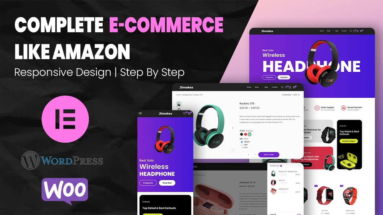 How to create an WooCommerce Website with WordPress