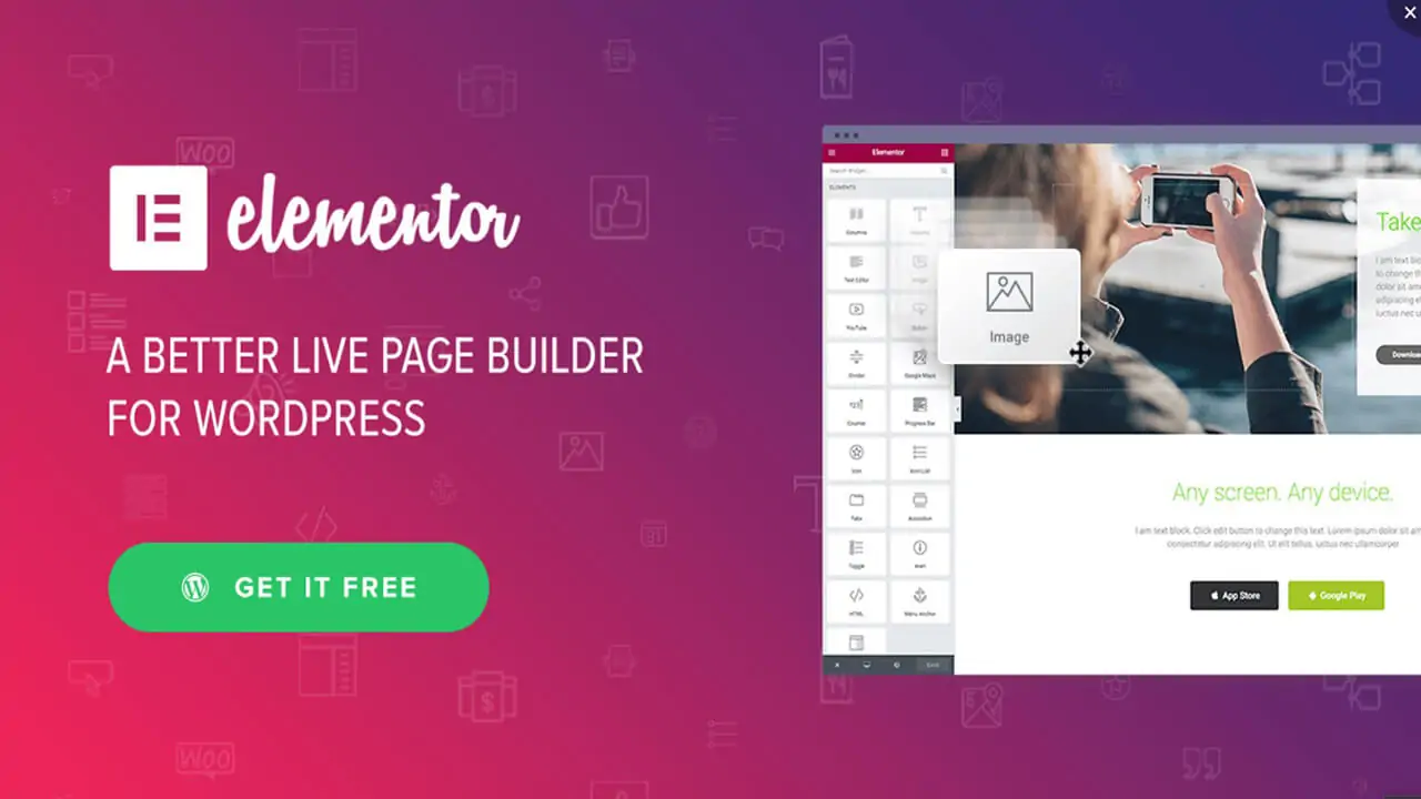 How to create a modern landing page using elementor pro